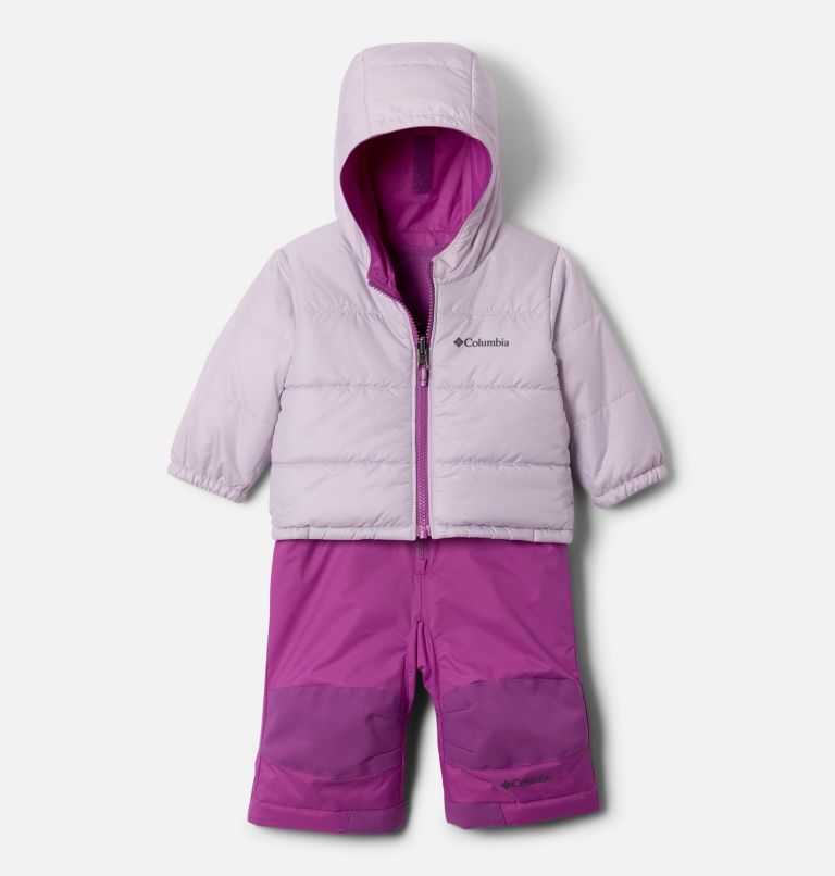 Infant Double Flake II Set, Color: Lavender Pearl, Razzle, image 3