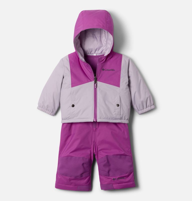 Infant Double Flake II Set, Color: Lavender Pearl, Razzle, image 1