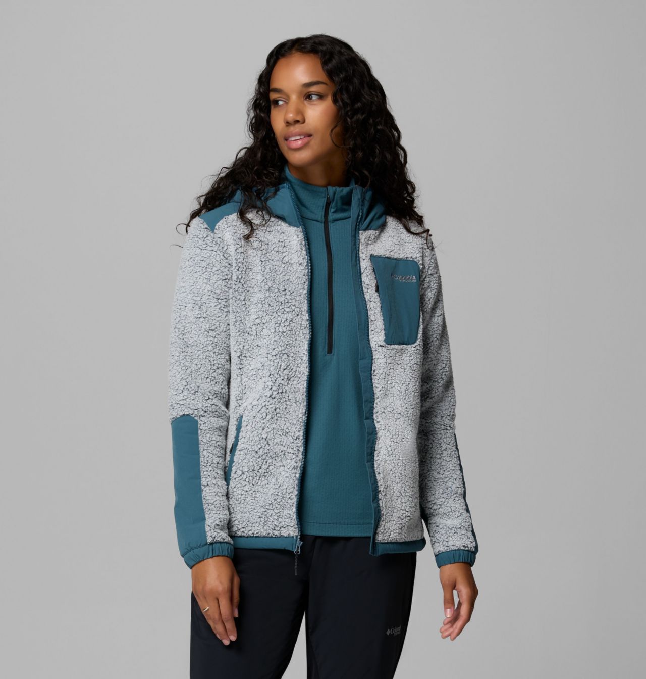 Women's Arctic Crest™ Sherpa Full Zip Fleece Jacket 5