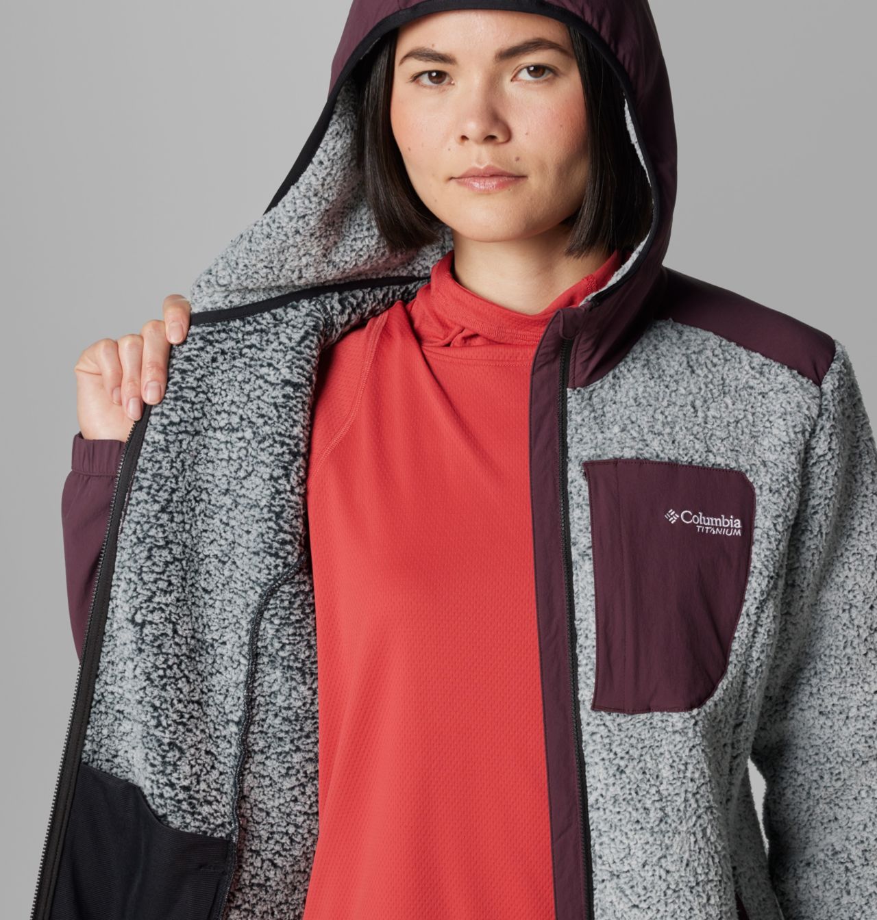 Women's Arctic Crest™ Sherpa Full Zip Fleece Jacket | 607 | XXL 7