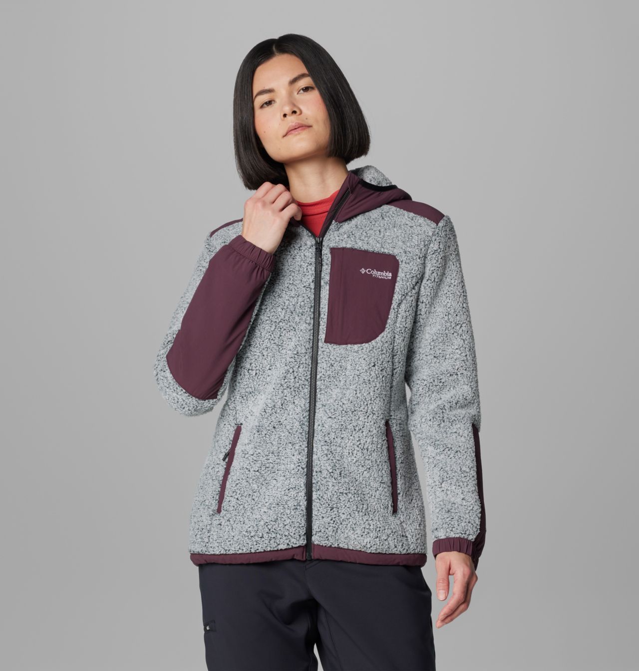 Women's Arctic Crest™ Sherpa Full Zip Fleece Jacket | 607 | XXL 10