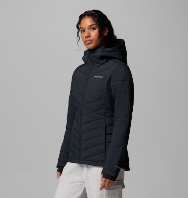 Women's Joy Peak II Hooded Insulated Jacket, Color: Black, image 3