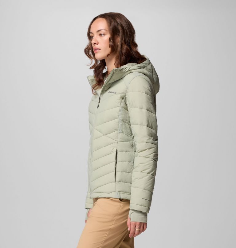 Women's Joy Peak II Hooded Jacket, Color: Safari, image 4