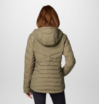 Women's Joy Peak II Hooded Jacket, Color: Stone Green, image 2