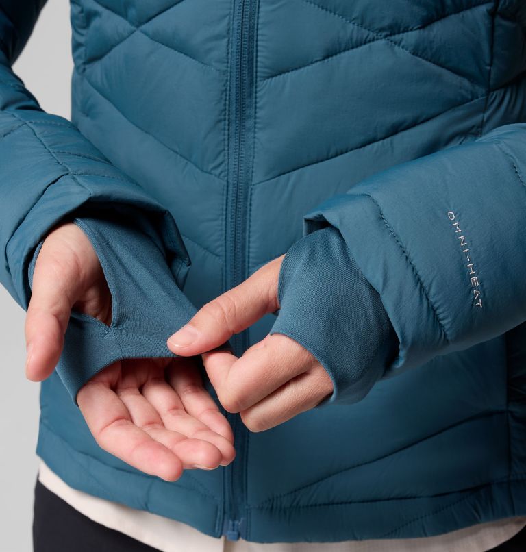 Women's Joy Peak II Hooded Jacket, Color: Everblue, image 8