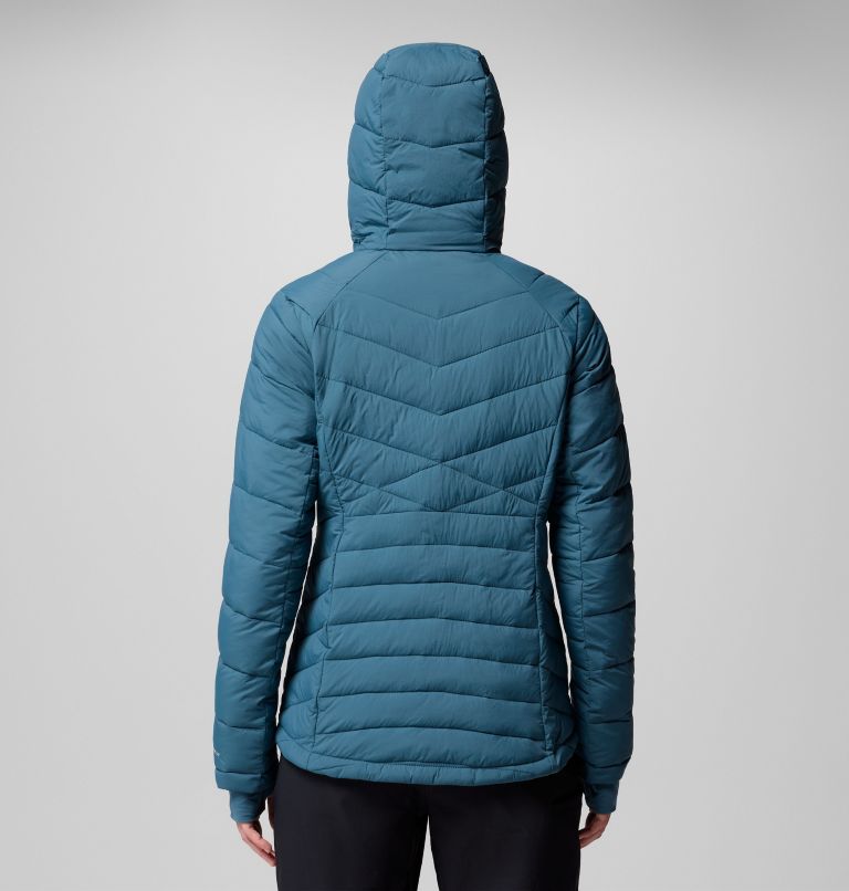 Women's Joy Peak II Hooded Jacket, Color: Everblue, image 3