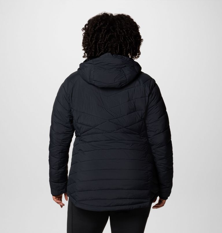 Manteau à capuchon Joy Peak II pour femmes – Grandes tailles, Color: Black, image 2