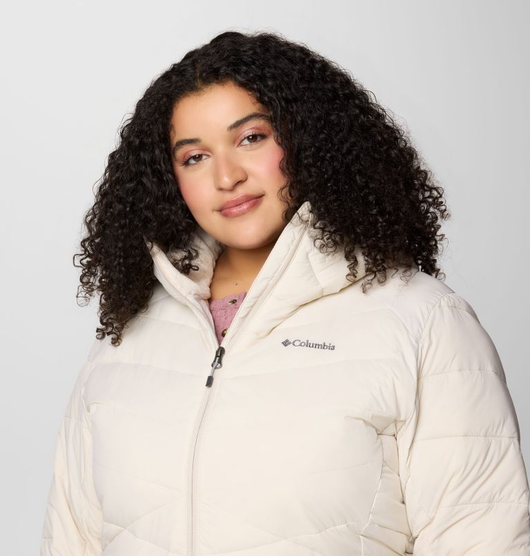 Women's Joy Peak II Hooded Jacket - Plus Size, Color: Dark Stone, image 5