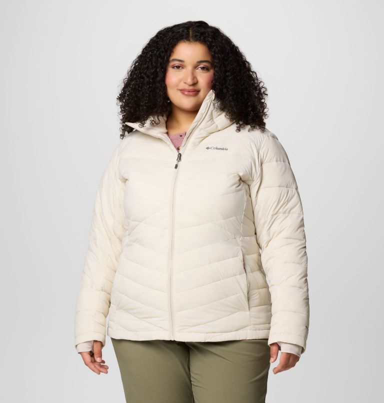 Women's Joy Peak II Hooded Jacket - Plus Size, Color: Dark Stone, image 1