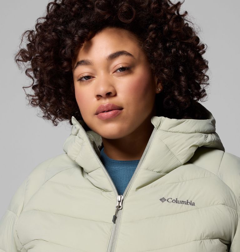 Manteau à capuchon Joy Peak II pour femmes – Grandes tailles, Color: Safari, image 8