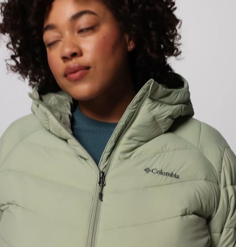 Women's Joy Peak II Hooded Jacket - Plus Size, Color: Safari