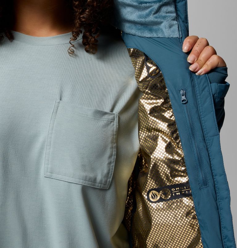 Women's Joy Peak II Hooded Jacket - Plus Size, Color: Everblue, image 7