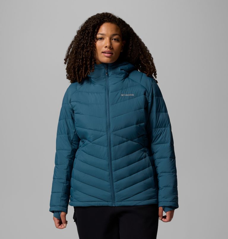Women's Joy Peak II Hooded Jacket - Plus Size, Color: Everblue, image 1
