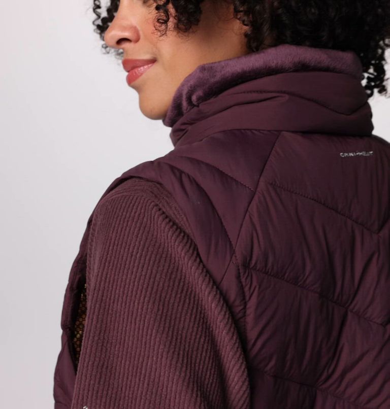 Women's Joy Peak II Long Vest, Color: Moonvista
