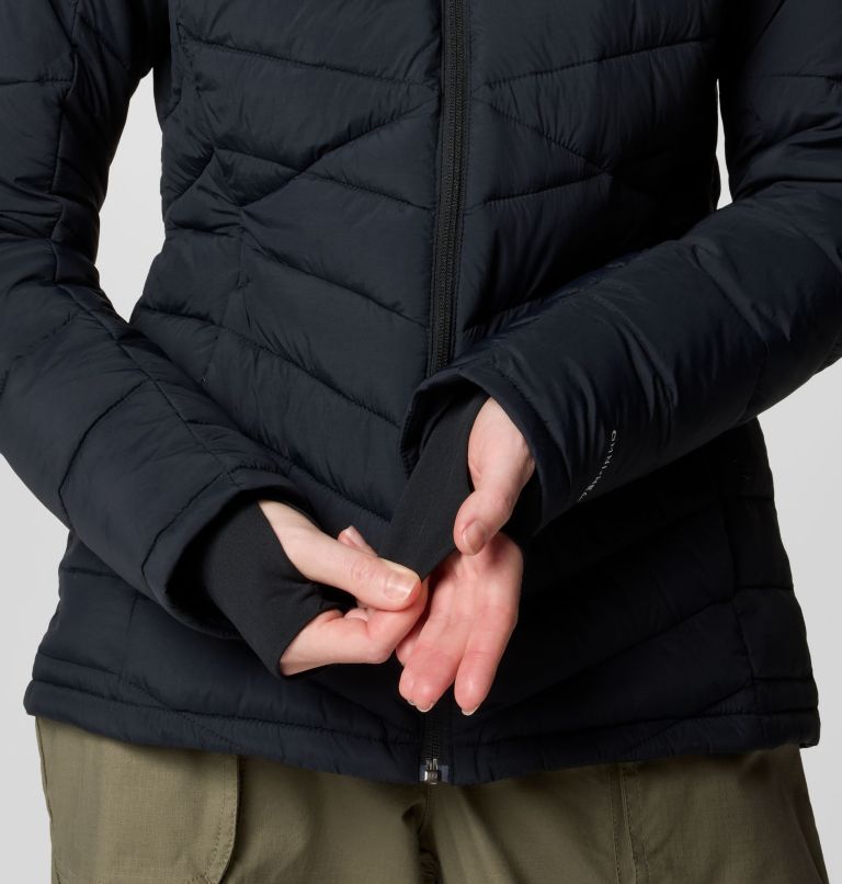 Women's Joy Peak II Full Zip Jacket, Color: Black, image 6
