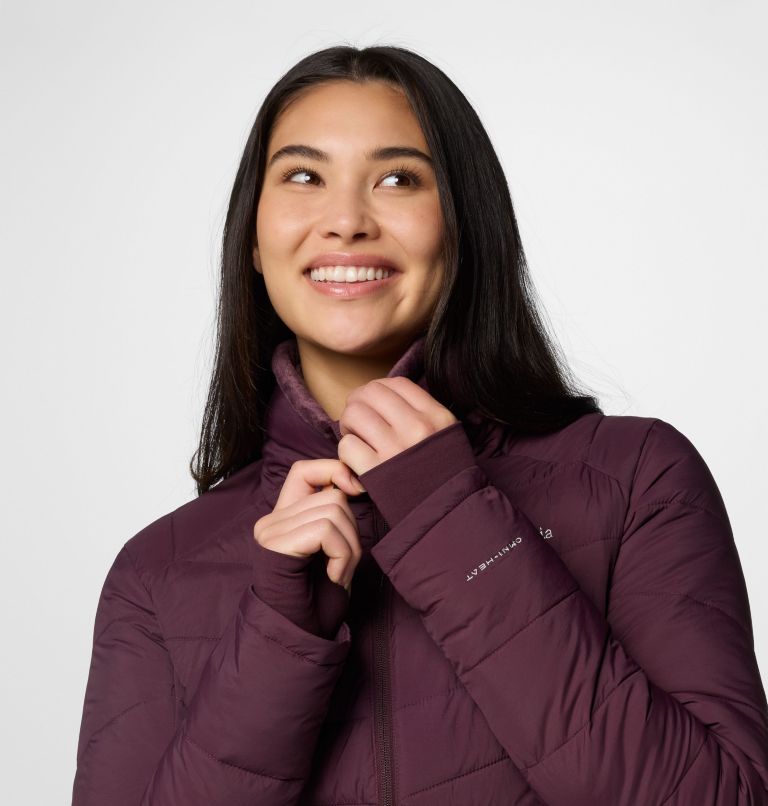 Women's Joy Peak II Full Zip Jacket, Color: Moonvista, image 5