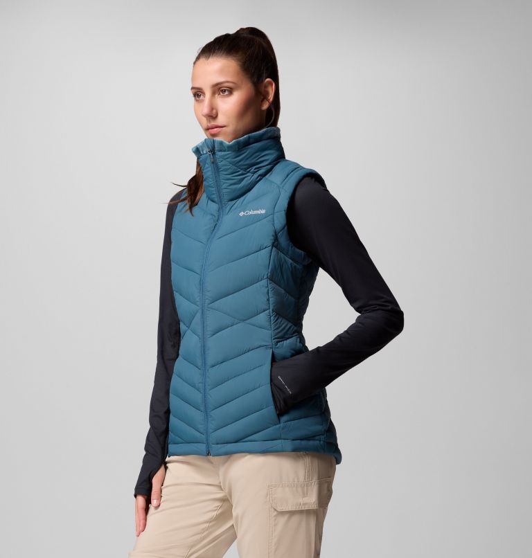 Women's Joy Peak II Vest, Color: Everblue, image 4