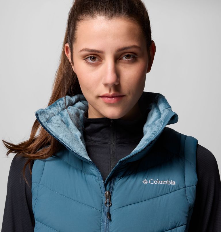 Women's Joy Peak II Vest, Color: Everblue, image 5