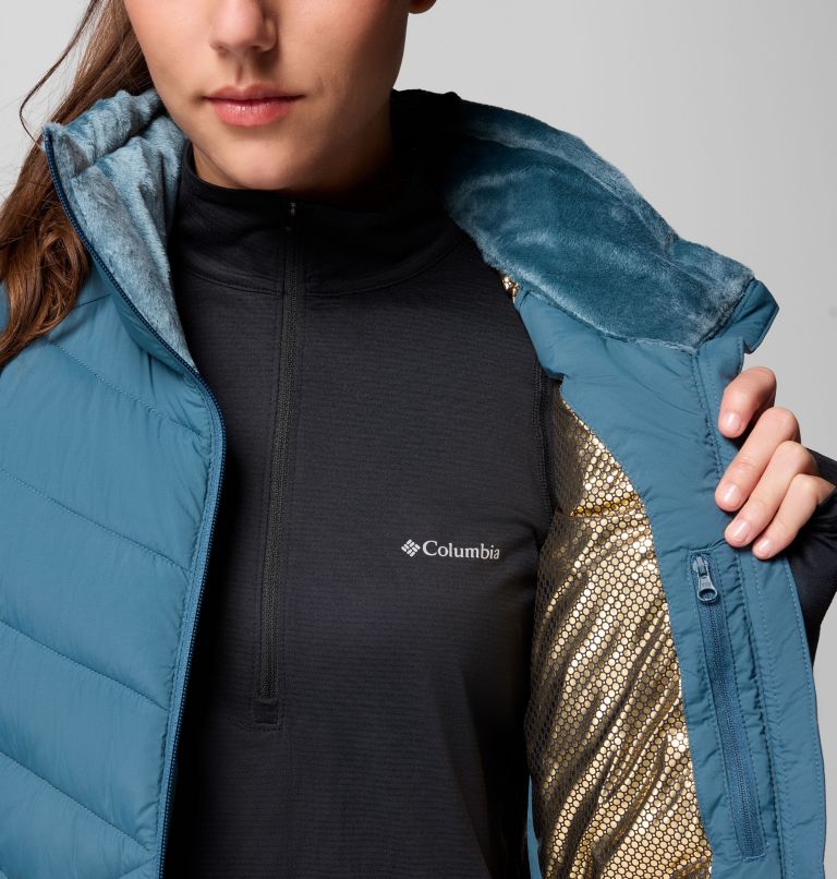 Women's Joy Peak II Vest, Color: Everblue, image 6