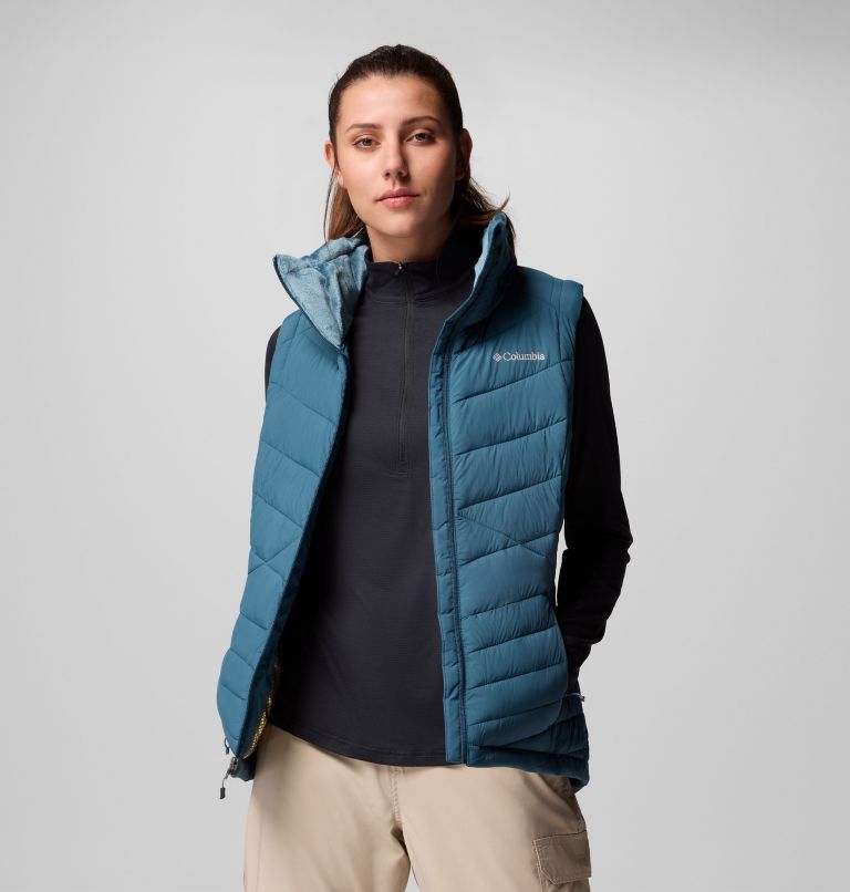Women's Joy Peak II Vest, Color: Everblue, image 1