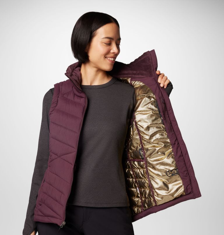 Women's Joy Peak II Vest, Color: Moonvista, image 7