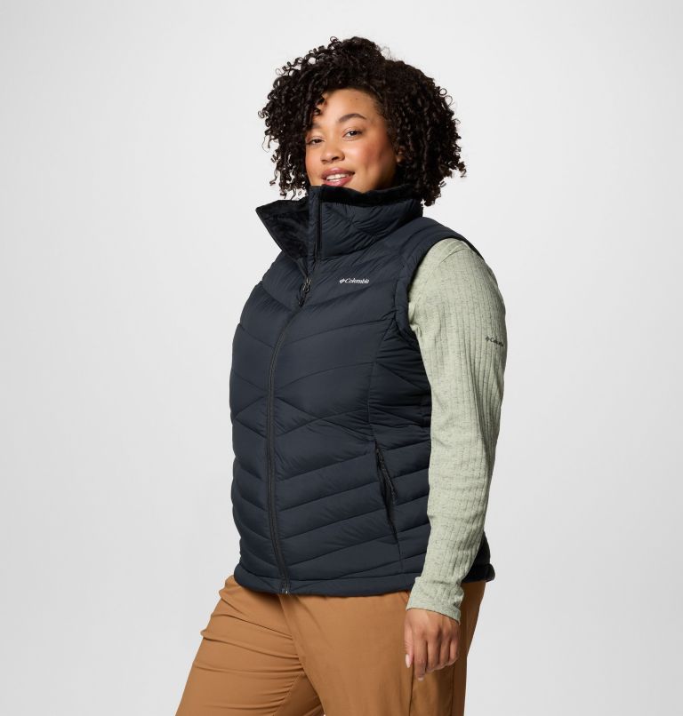 Women's Joy Peak II Vest - Plus Size, Color: Black, image 4