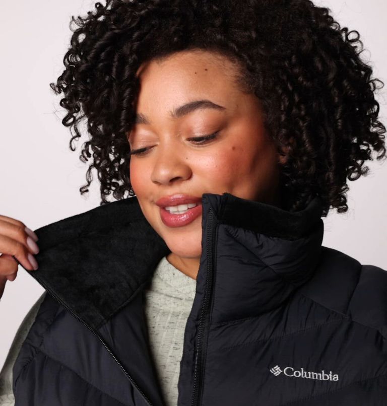 Women's Joy Peak II Vest - Plus Size, Color: Black