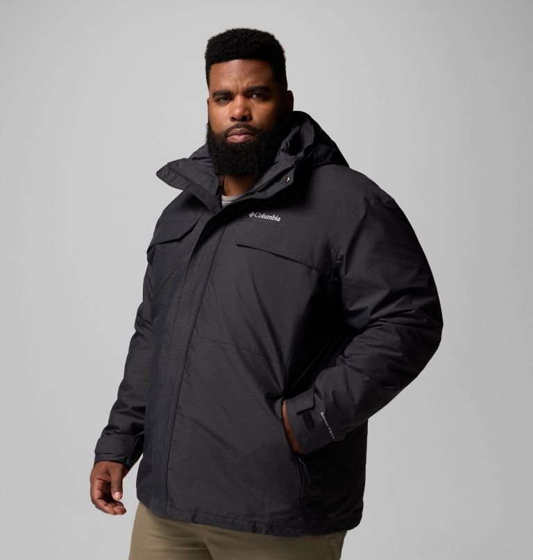 Men's Cloverdale II Interchange Jacket - Big, Color: Black, image 4