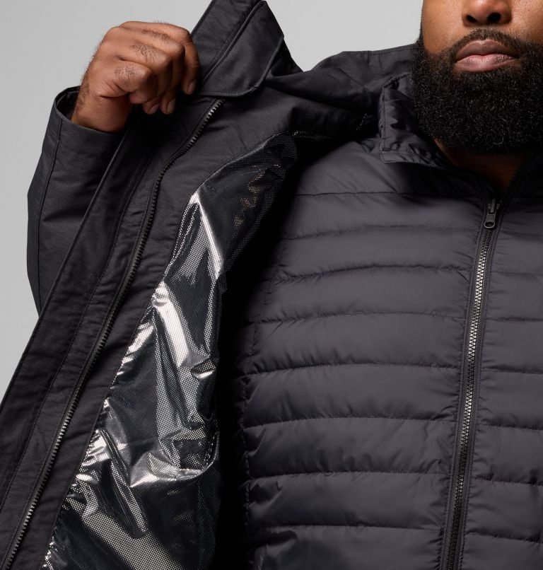 Men's Cloverdale II Interchange Jacket - Big, Color: Black, image 7