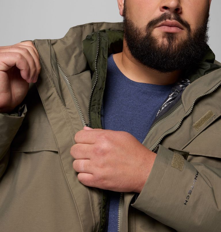 Men's Cloverdale II Interchange Jacket - Big, Color: Stone Green, image 9