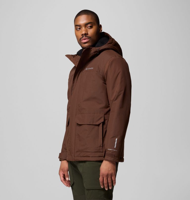 Men's Landroamer Sherpa Lined Jacket, Color: Tobacco, image 4
