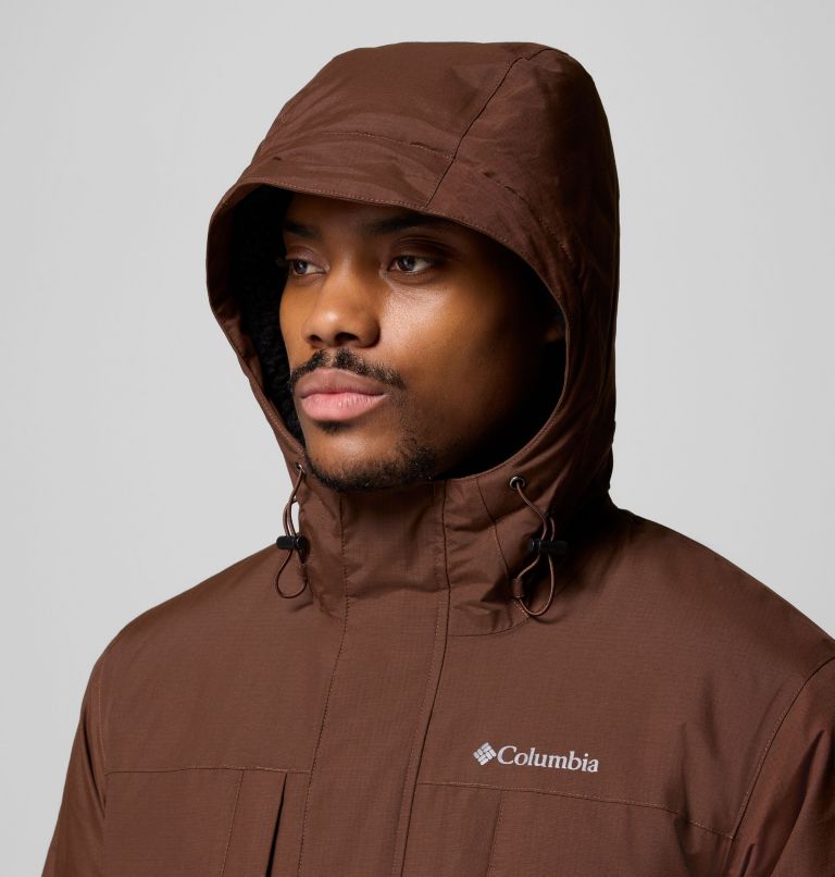 Men's Landroamer Sherpa Lined Jacket, Color: Tobacco, image 7