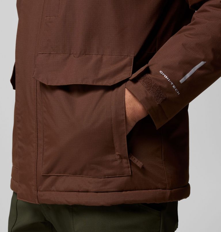 Men's Landroamer Sherpa Lined Jacket, Color: Tobacco, image 8