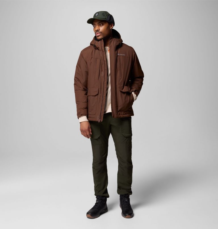 Men's Landroamer Sherpa Lined Jacket, Color: Tobacco, image 2