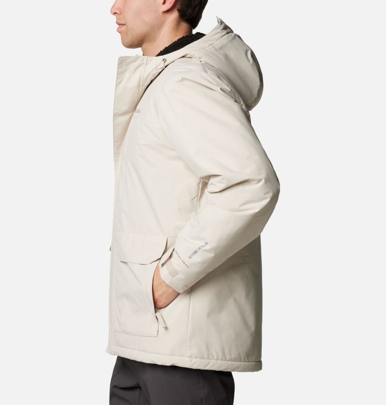 Men's Landroamer Sherpa Lined Jacket, Color: Dark Stone, image 3