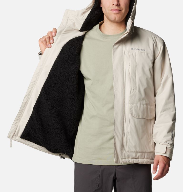 Men's Landroamer Sherpa Lined Jacket, Color: Dark Stone, image 5
