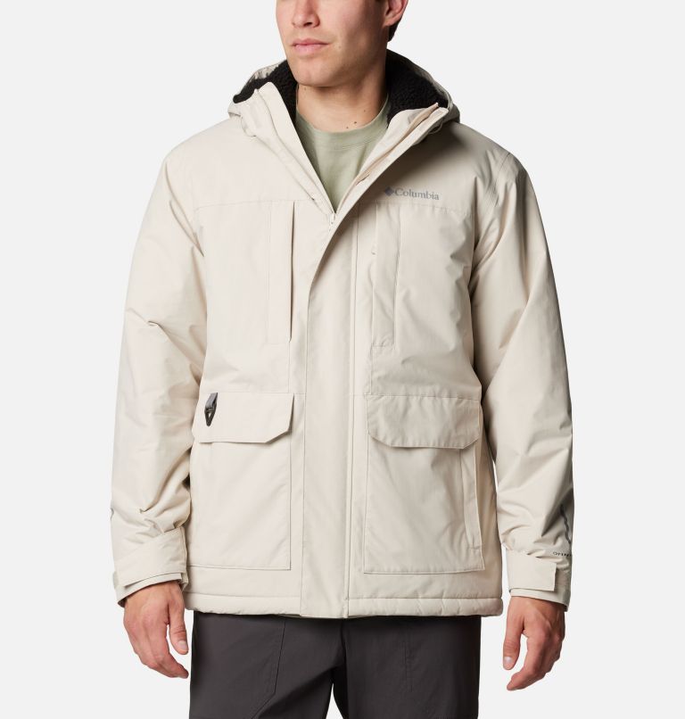 Mens lined waterproof jacket best sale