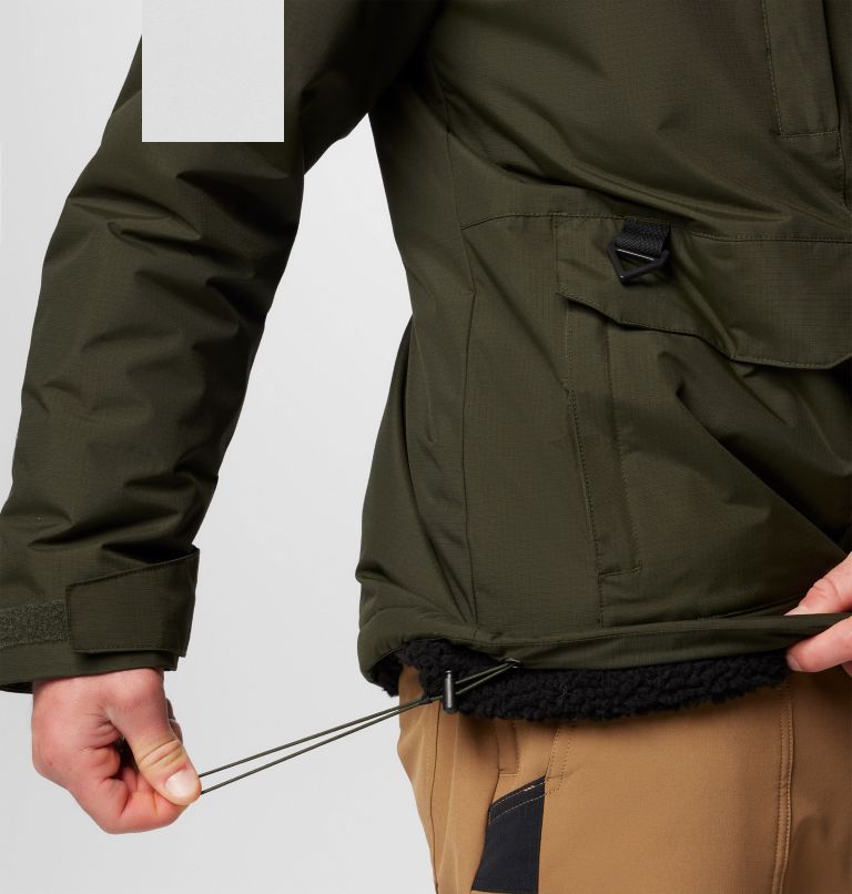 Men's Landroamer Sherpa Lined Jacket, Color: Greenscape, image 8