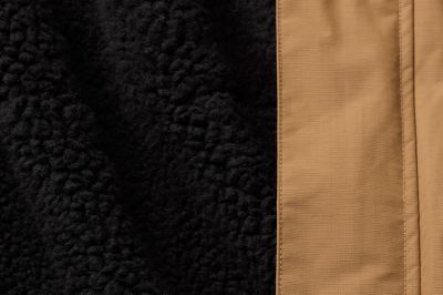 Close-up of fluffy, fuzzy fleece.