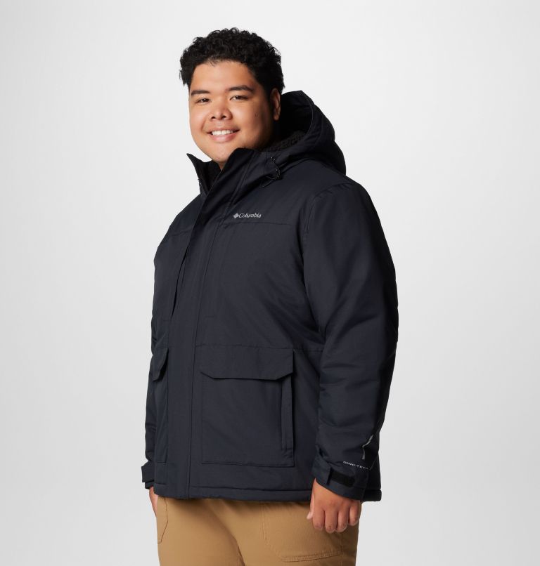 Men's Landroamer Sherpa Lined Jacket - Big, Color: Black, image 4