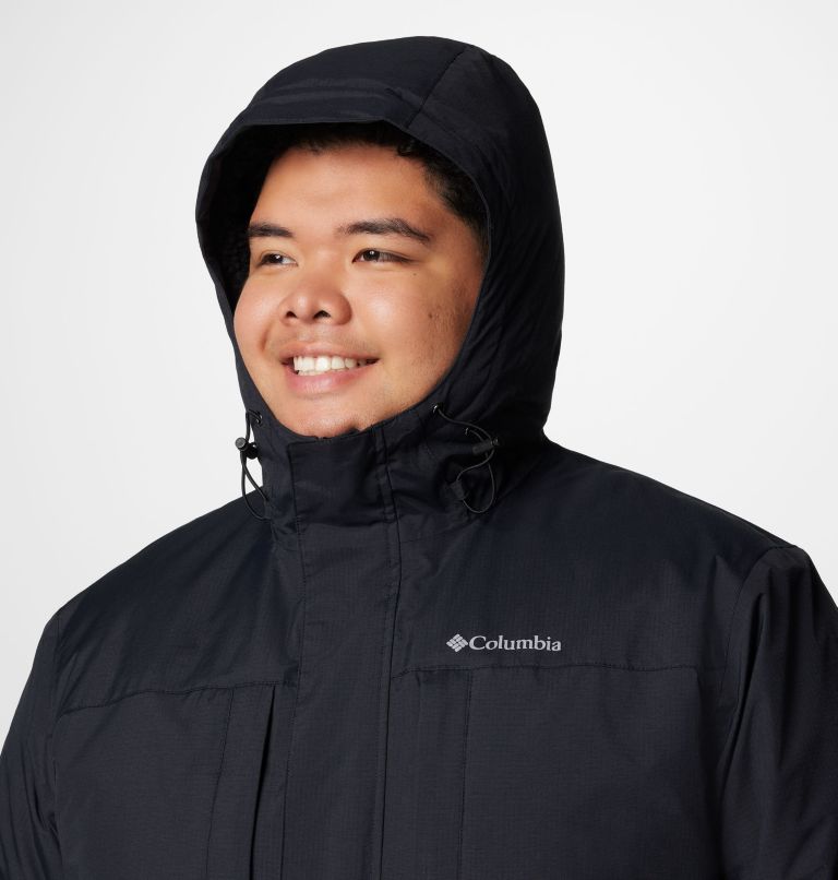 Men's Landroamer Sherpa Lined Jacket - Big, Color: Black, image 5