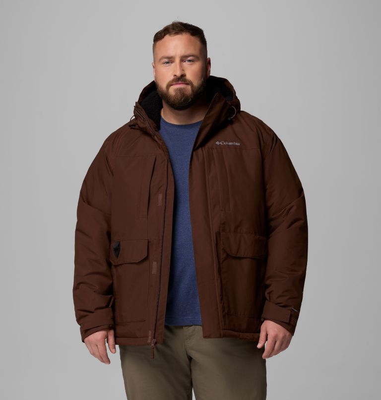 Men's Landroamer Sherpa Lined Jacket - Big, Color: Tobacco, image 5