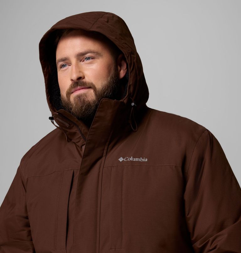 Men's Landroamer Sherpa Lined Jacket - Big, Color: Tobacco, image 7