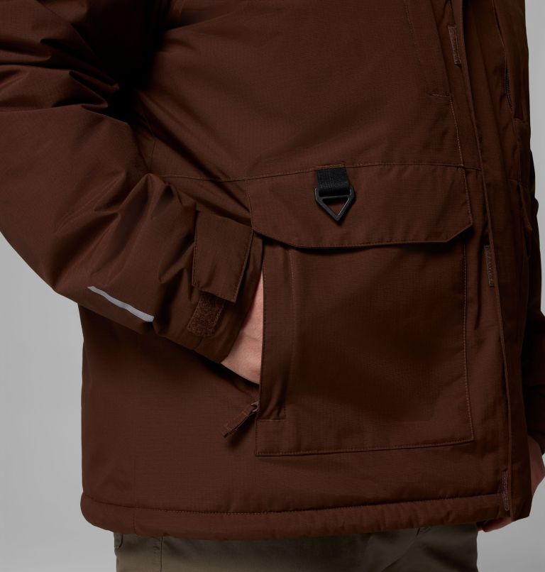 Men's Landroamer Sherpa Lined Jacket - Big, Color: Tobacco, image 8