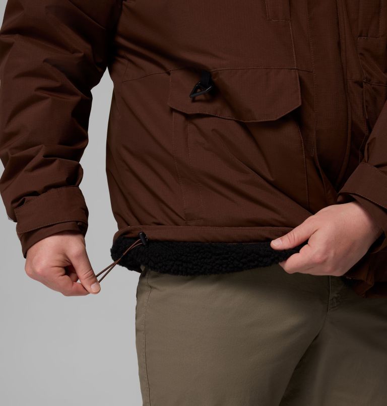 Men's Landroamer Sherpa Lined Jacket - Big, Color: Tobacco, image 9