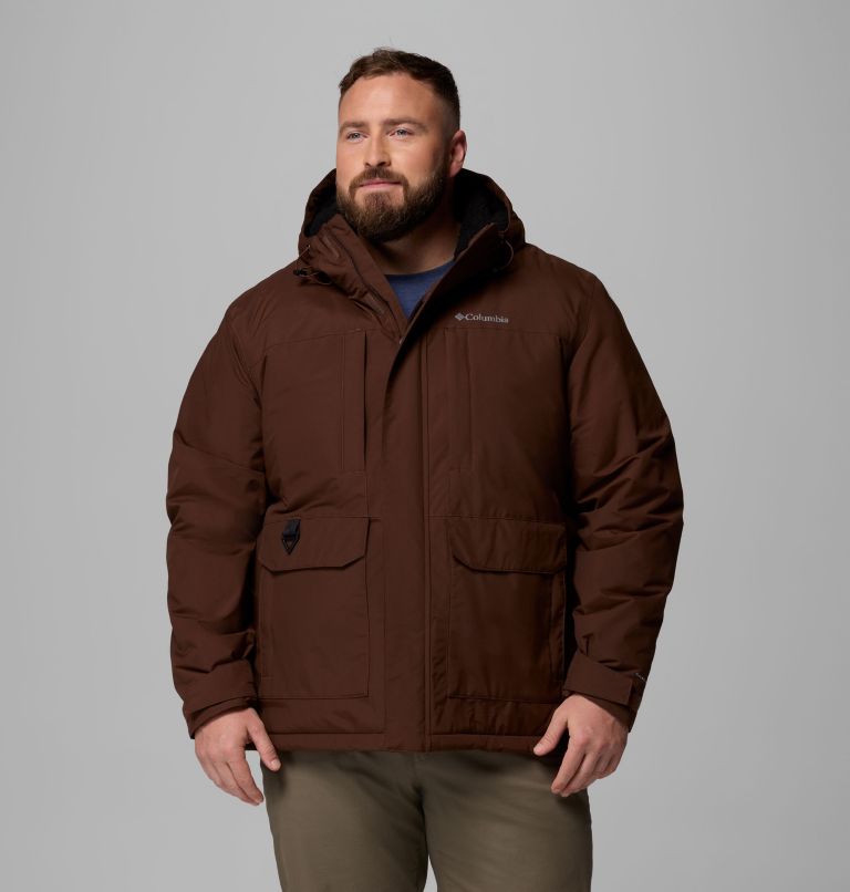 Men's Landroamer Sherpa Lined Jacket - Big, Color: Tobacco, image 1