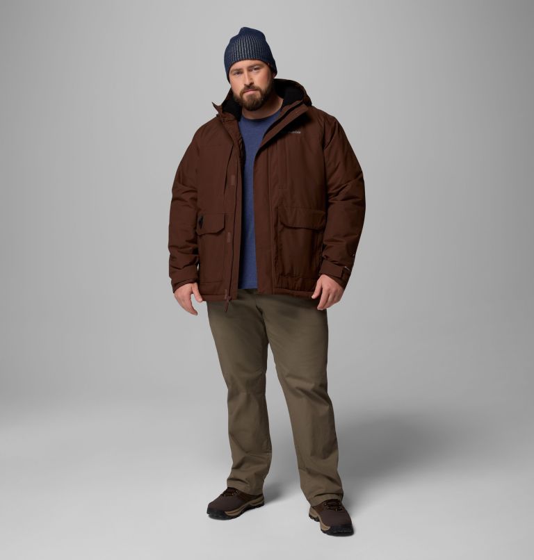 Men's Landroamer Sherpa Lined Jacket - Big, Color: Tobacco, image 2