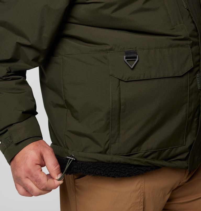 Men's Landroamer Sherpa Lined Jacket - Big, Color: Greenscape, image 7