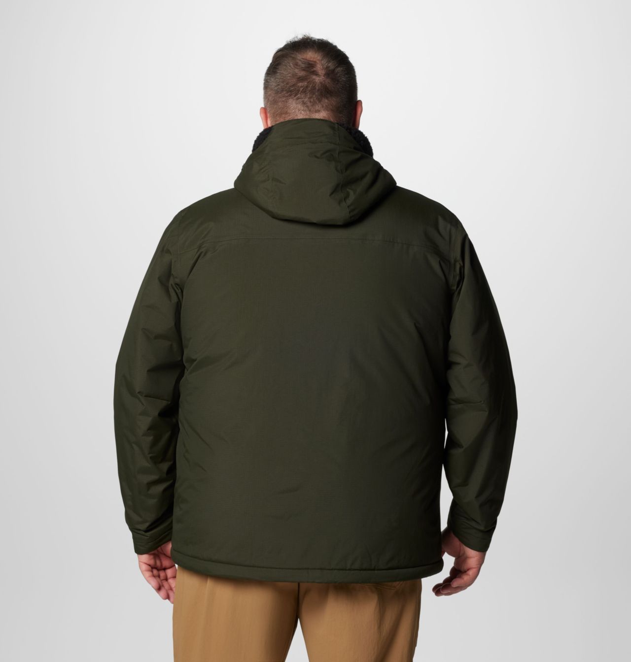 Manteau doublé en sherpa Landroamer™ pour hommes – Tailles fortes 2