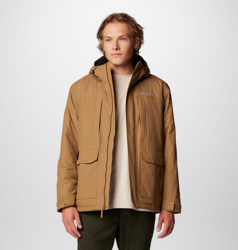Men's Landroamer Sherpa Lined Jacket - Tall, Color: Delta, image 8